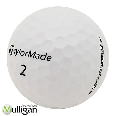 Mulligan - 36 balles de golf récupérées Taylormade Soft Response 5A, Blanc