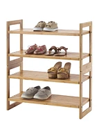 TRINITY Bamboo Shoe Rack - (2 Pack)