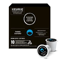 Kicking Horse Three Sisters, Medium Roast, K-Cup Coffee Pods, 10 Count, 10 Count