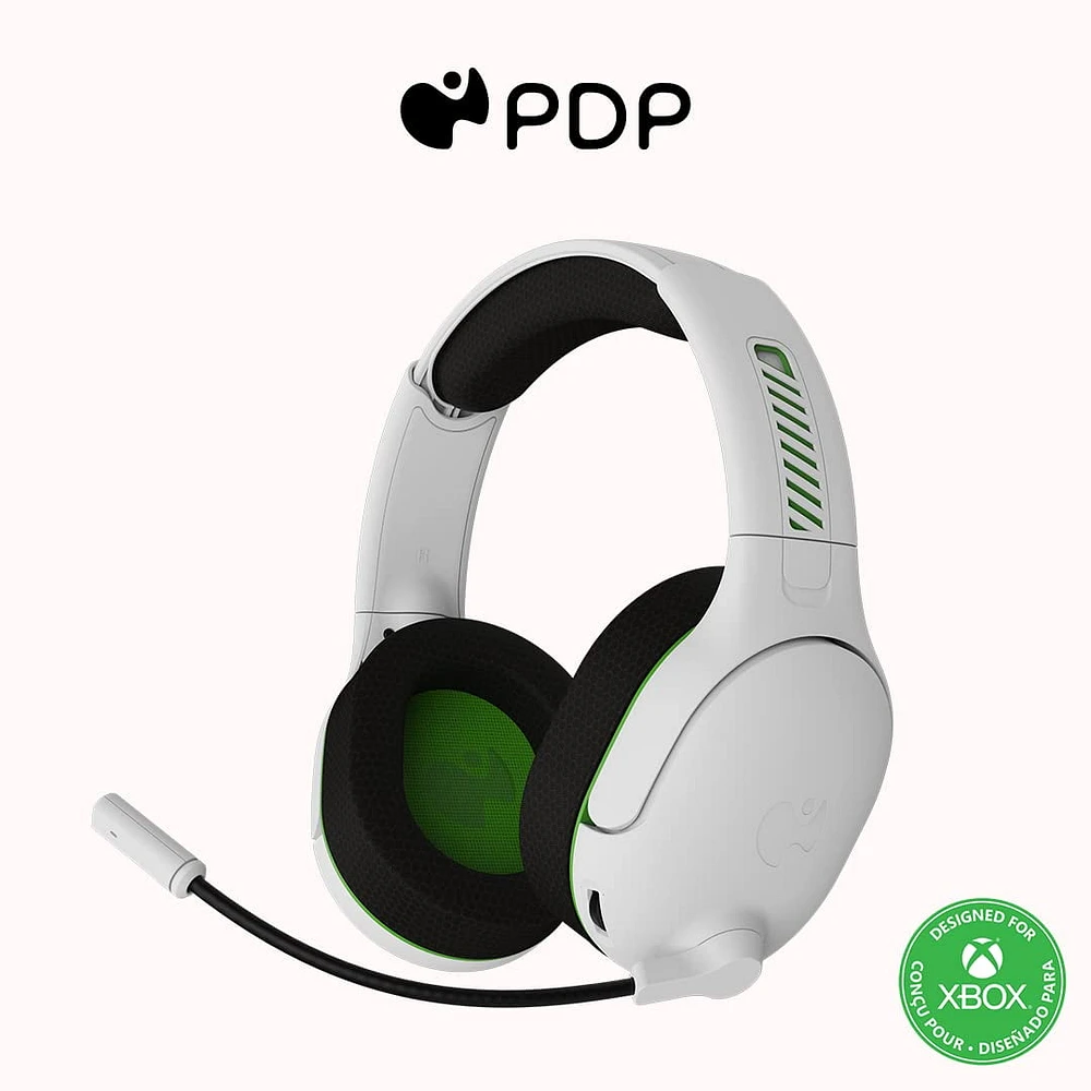 PDP AIRLITE Pro Wireless Headset: White - Xbox Series X|S, Xbox One, & Windows 10/11 PDP AIRLITE PRO WL HS White