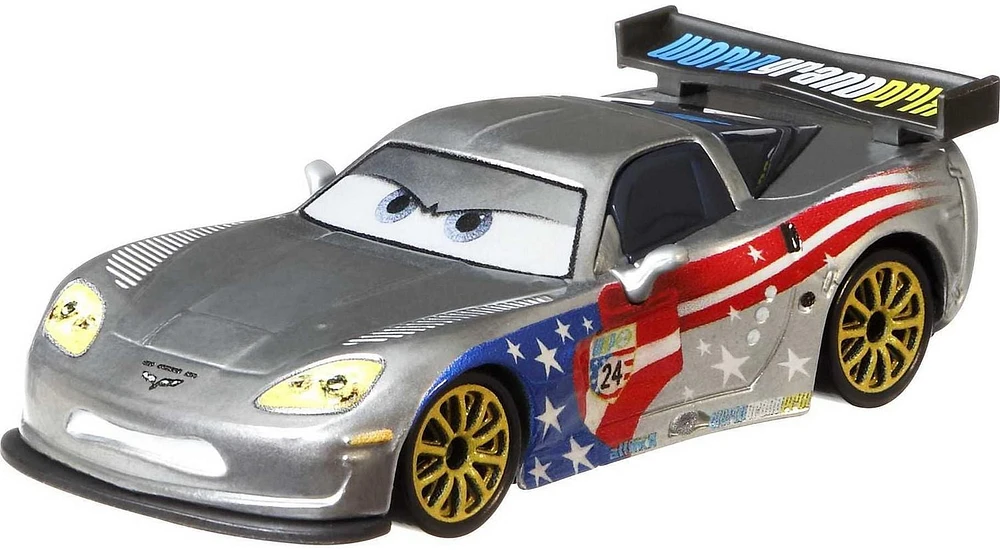 Disney Pixar Cars Jeff Gorvette véhicule à l'échelle 1:55