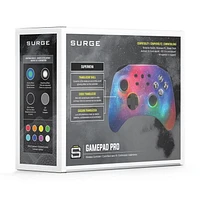 Surge Wireless Pro Controller for Nintendo Switch, Switch 2, Windows PC, Steam Deck, Android & iOS - Supernova Edition