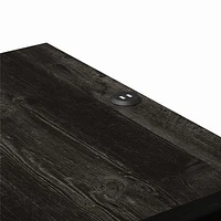 Ameriwood Home Beaumont Nightstand, Black Oak