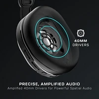 Turtle Beach® Stealth™ 500 – Black PS5™, PS4™, PC, & Bluetooth® Equipped Mobile Devices, PlayStation 5