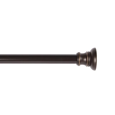 Tringle de tension Lunar Fast Fit Nicholas à occultation complète et sans outil 1,6 cm diamètre