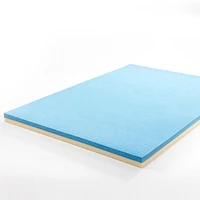 Zinus Spa Sensations 4 Inch Cooling Gel Memory Foam Mattress Topper