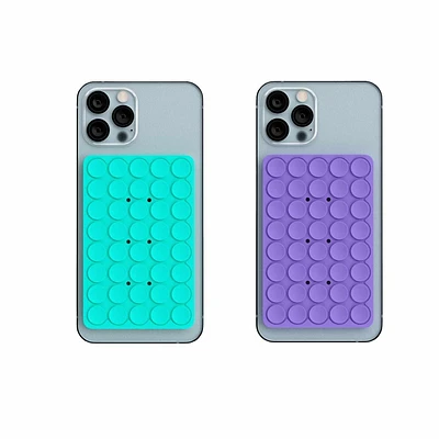 Blu Element PhoneSquid Pack of 2: Purple and Aqua Blue