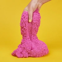 Kinetic Sand, Crystal Pink 2lb Bag of All-Natural Shimmering Sand for Squishing, Mixing and Molding