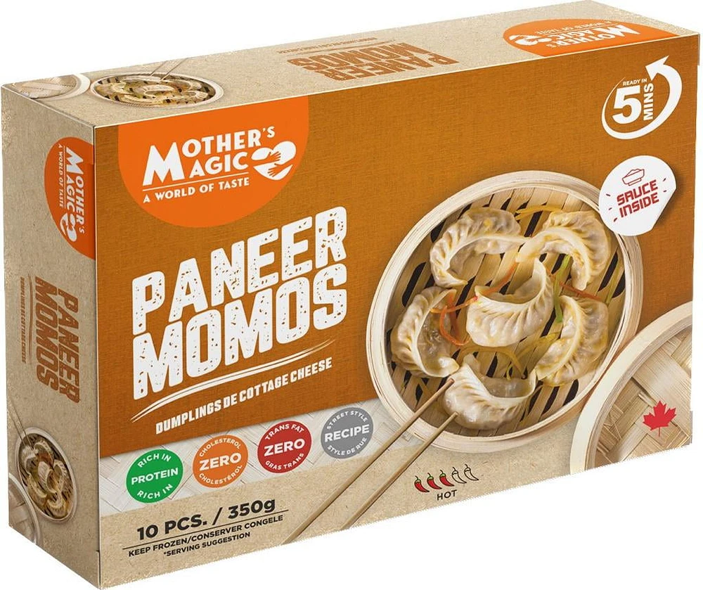 Mothers Magic Momos Paneer 20X350G, Mothers Magic Momos Paneer 20X350G