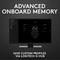 Logitech Souris de Jeu Haute Performance G502 Hero (910-005469)