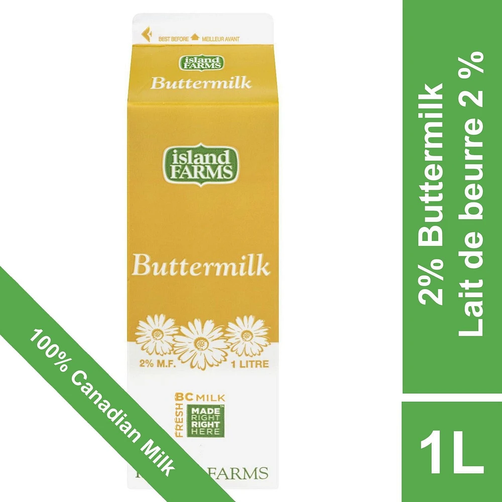 Lait de beurre 1,5 % Island Farms 1 litre
