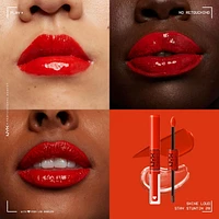 NYX PROFESSIONAL MAKEUP, Shine loud, Couleur pour lèvres haute brillance, longue tenue, Formule vegan - BORN TO HUSTLE (Rose) Couleur haute brillance
