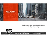 Autodrive 18" Conventional Wiper Blade, 2.36" W x 0.79" D x 23.46" H