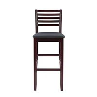 Moore Ladder Back Bar Stool