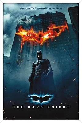 Film DC Comics - The Dark Knight - Batman Logo sur Fire One Sheet