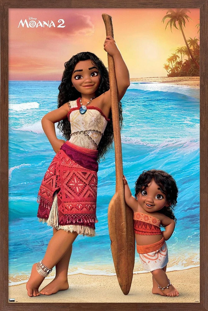 Disney Moana 2 - Moana and Simea Wall Poster