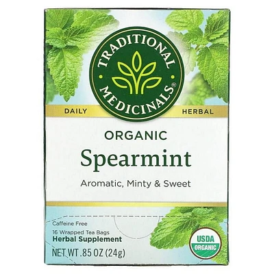 Menthe verte Traditional Medicinals Menthe verte, 16 sachets emballes