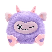 Way To Celebrate ​7 Inch Valentine Roly Poly Purple Monster