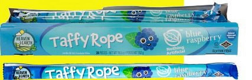 TAFFY BLUE RASPBERRY, Taffy Ropes Blue Raspberry