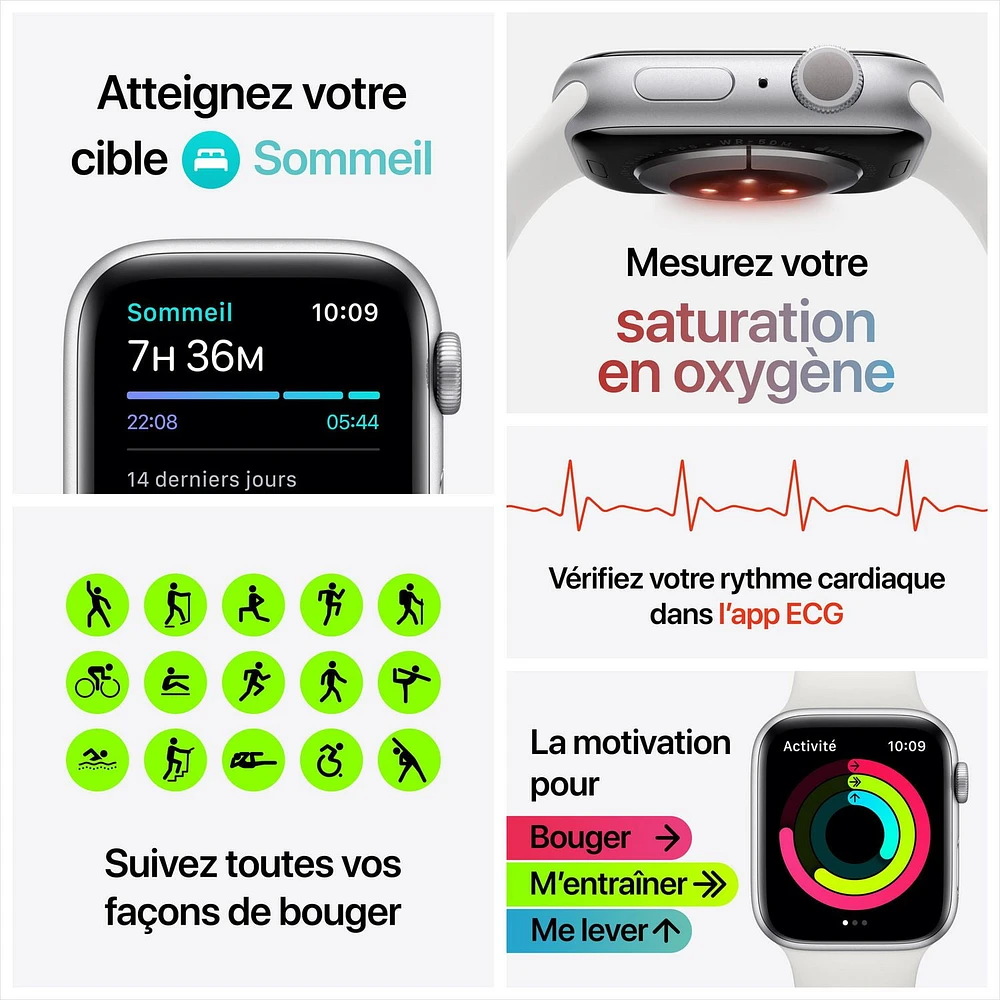 Apple Montre Série 6 (GPS)