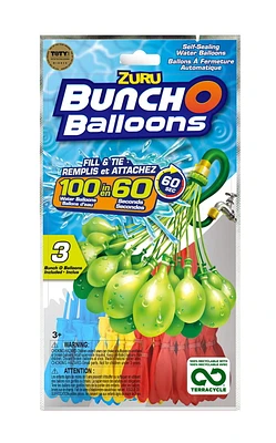 Bunch O Balloons 100 ballons d’eau à fermeture automatique et à remplissage rapide
