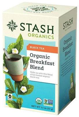 Stash Mélange de thé noir Petit déjeuner biologique