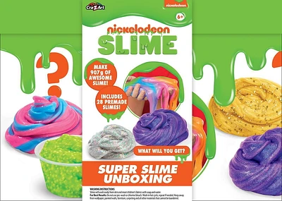 Nickelodeon Super Slime Unboxing. Pre-Made Slime