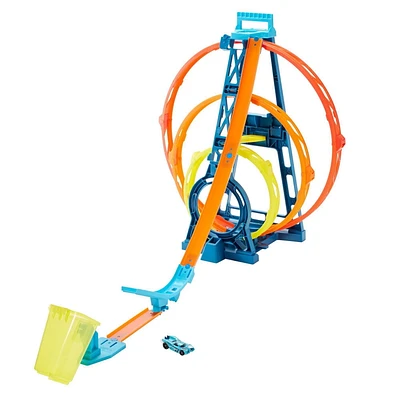 Hot Wheels Track Builder Kit de trois Boucles illimitées