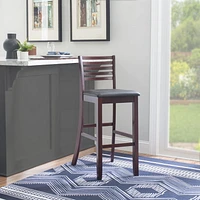 Moore Ladder Back Bar Stool