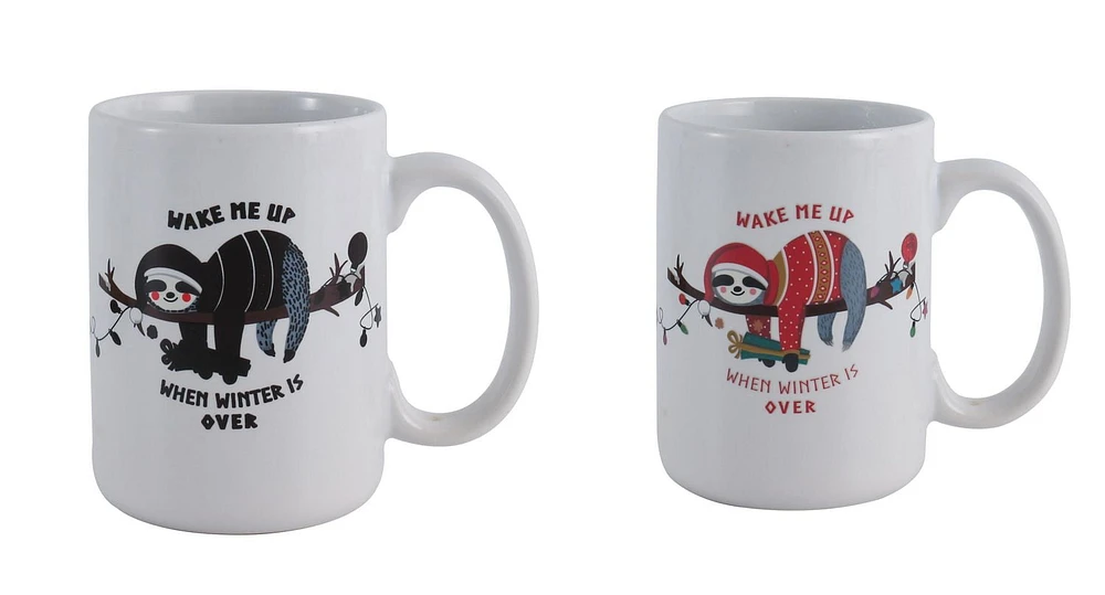 15OZ HEAT ACTIVE MUG-SLOTH