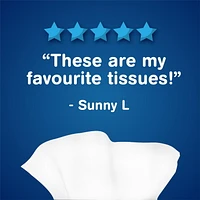 Papiers-mouchoirs pour soins quotidiens Scotties Original, hypoallergéniques et testés par les dermatologues, 18 boîtes, 126 papiers-mouchoirs par boîte 18 boîtes, 126 papiers-mouchoirs par boîte