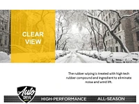 Autodrive 18" Conventional Wiper Blade, 2.36" W x 0.79" D x 23.46" H