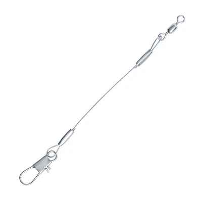 Eagle Claw Q08013-005 18" Steel Leader, 30Lb Test, 3Pk, 18" Steel Leader