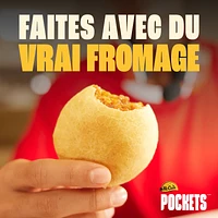 McCain® Pizza Pockets® Pepperoni, Made in Canada from domestic and imported ingredients, 3 x 100g
