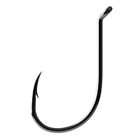 Eagle Claw QL2BGH-4 Laser Octopus Hook, Forged, Platinum Black, Size 4, 10Pk