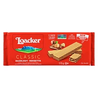 Loacker Biscuits gaufrés aux noisettes 175GR 175g