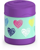 Thermos Funtainer Vacuum Insulated  Stainless Steel 10 Oz Food Jar, Hearts