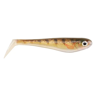 Berkley PBBSS4-HDYLP PowerBait Pre-Riged Swim Shad, 4Pk, 4" HD Yellow Perch, PowerBait Pre-Riged Swim Shad HD yellow perch