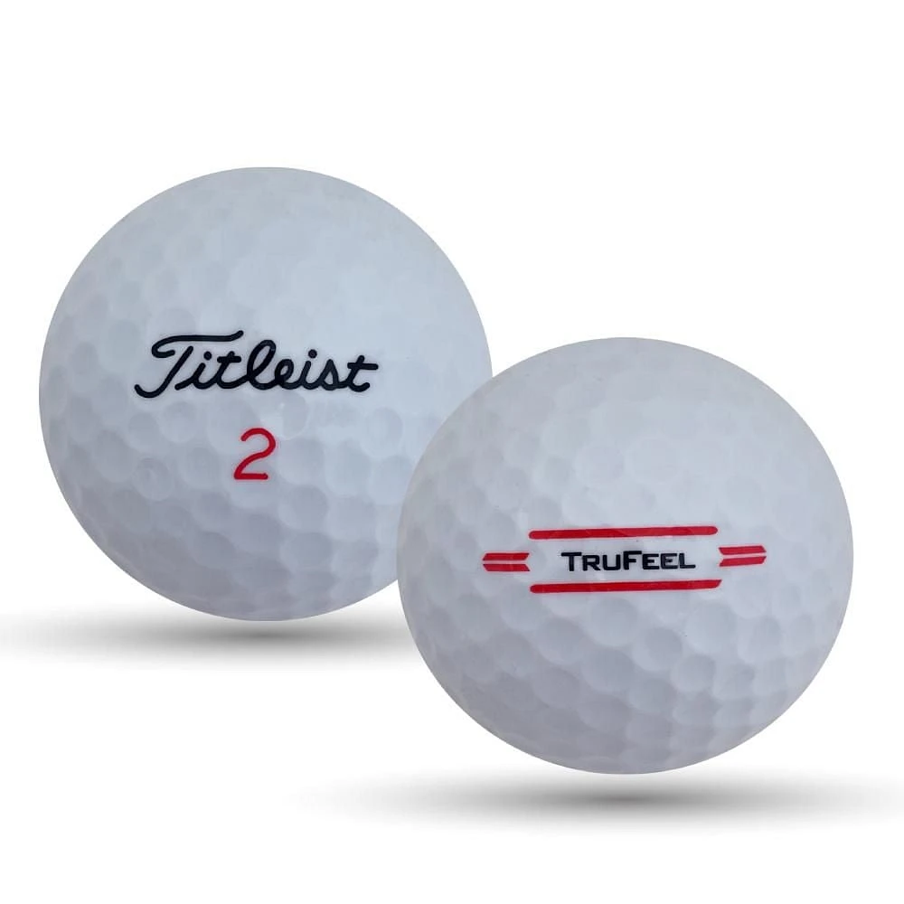 Mulligan - 48 Titleist Trufeel 4A Recycled Used Golf Balls, White