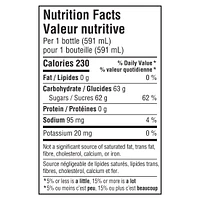 Dr Pepper Cream Soda 591 mL, Bottle, 591 mL