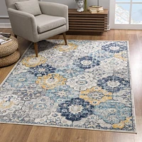Rug Branch Savannah Collection Modern Floral Area