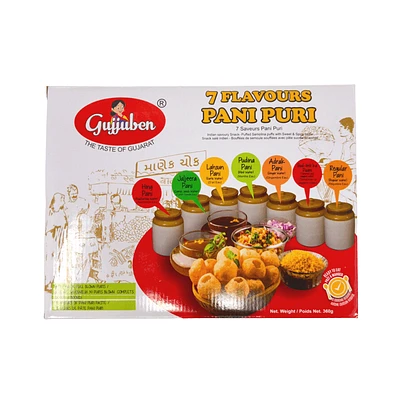 7 FLAVOR PANIPURI - FRENCH EVEREST 7 SAVEURS PANIPURI
