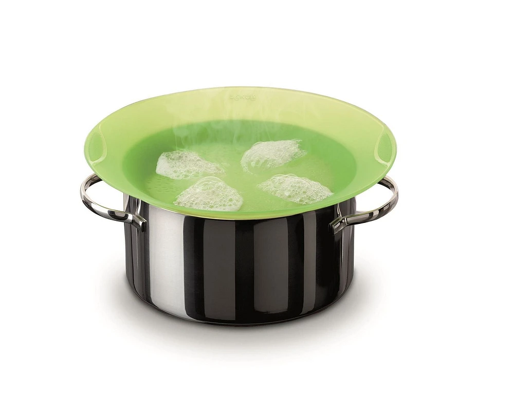 Couvercle anti-dégâts de 22 cm en vert de Lekue