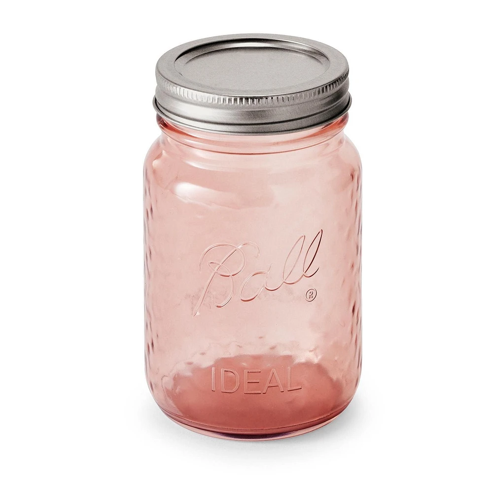 Bocaux chopine de mise en conserve Ball rose rétro