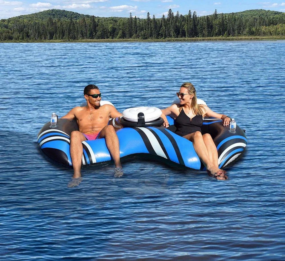 Ozark Trail Rapid Rider Sustainable 2 Person Float with Cooler
