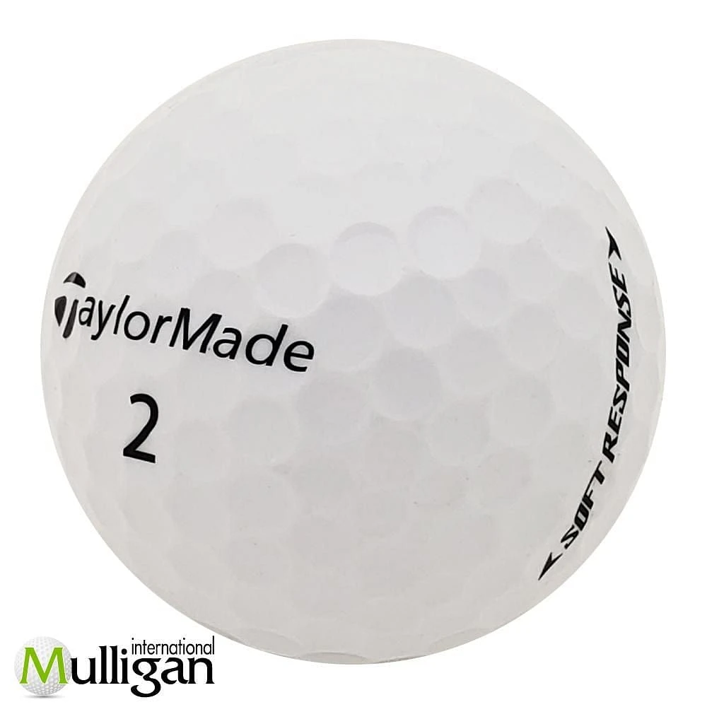 Mulligan - 96 Taylormade Soft Response 5A Recycled Used Golf Balls, White