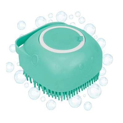 Perfect Solutions Brosse Nettoyante Pour Animal Avec Distributeur De Shampooing