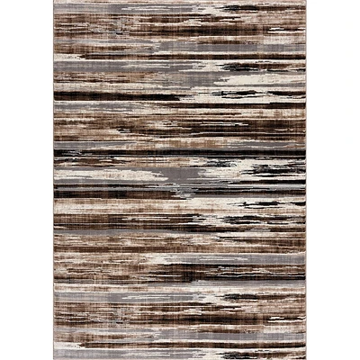 Tapis abstrait moderne de la collection Montage Branch de Rug