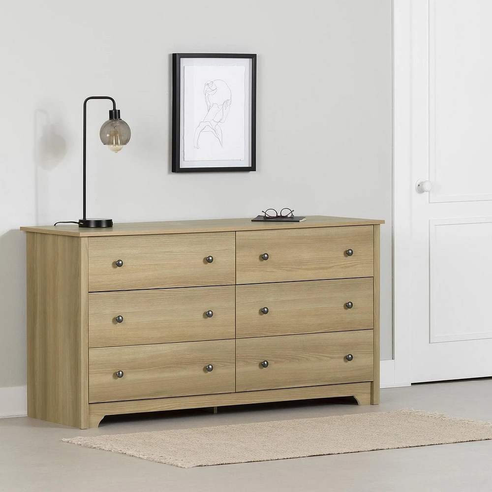 6-Drawer Dresser from the collection Vito South Shore