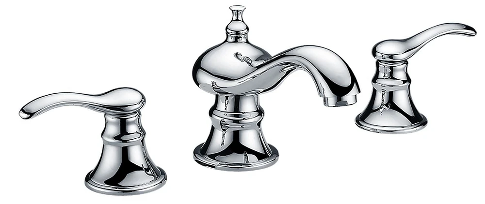 in. W Above Counter White Bathroom Vessel Sink Set For 3H8-in. Center Faucet AI